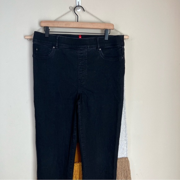 SPANX ANKLE BLACK SKINNY JEANS SIZE XLARGE - Picture 3 of 5